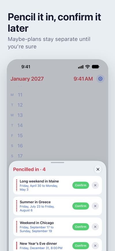 Calendaria App Store screenshot