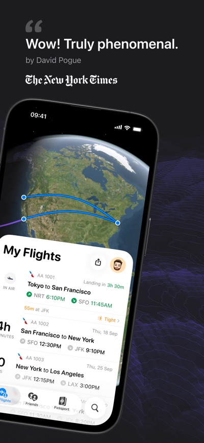 Flighty App Store screenshot