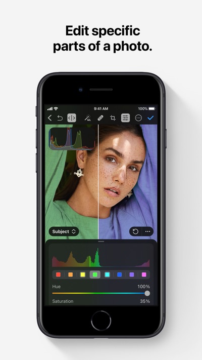 Photomator App Store screenshot