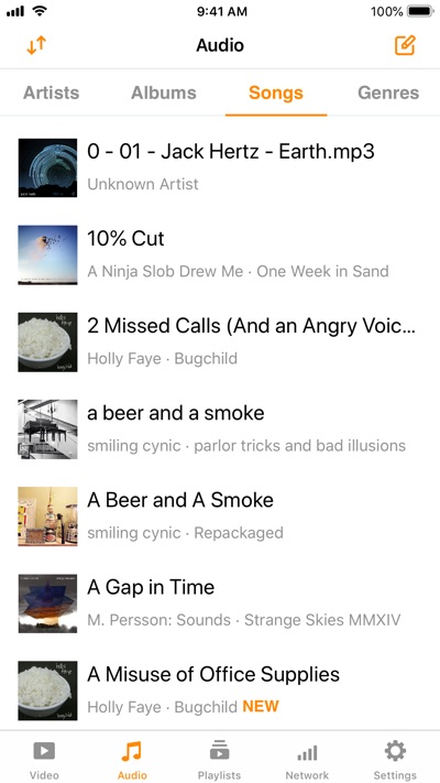 VLC media player App Store screenshot